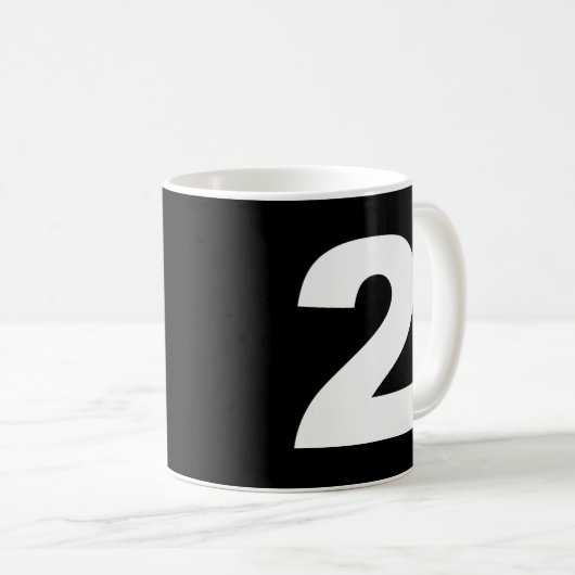 2 Grade an Klimaänderungs-Tasse Kaffeetasse (VorderseiteRechts)