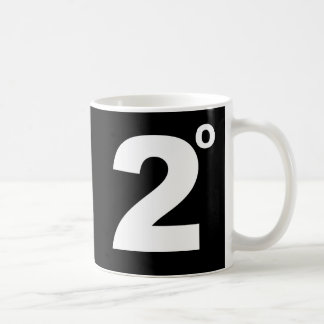 2 Grade an Klimaänderungs-Tasse Kaffeetasse