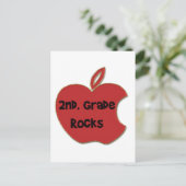 2. Grade Rocks Postkarte (Stehend Vorderseite)