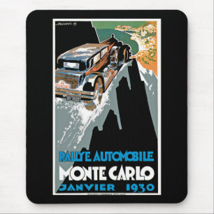 2. Grand Prix Automobile de Monte Carlo Mousepad