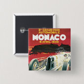 2. Grand Prix de Monaco Button (Vorne & Hinten)