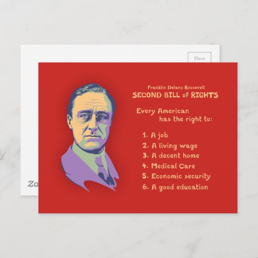 2. Grundrechtecharta Postkarte (Vorne/Hinten)