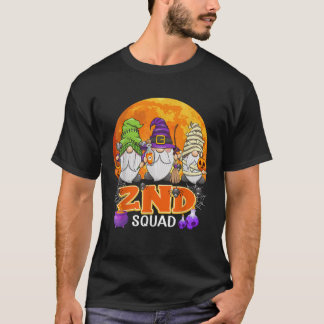 2. Gruppe Halloween 2. Klasse Lehrer Gnom Matchi T-Shirt