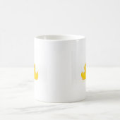2 Gummienten in der Liebe Kaffeetasse (Mittel)