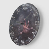 2 gut wünschen (Wasser) Große Wanduhr (Winkel)