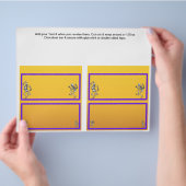 2 Halloween Custom Hersheys Candy Bar Wrappers Flyer (Hand)