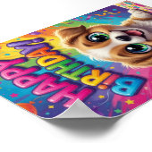 #2 Happy Birthday Poster (Ecke)