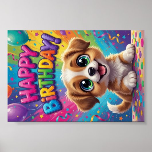 #2 Happy Birthday Poster (Vorne)