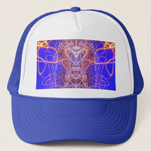 2-HEARS IN EINER BLAUE UNIVERSE,   TRUCKERKAPPE (Vorderseite)