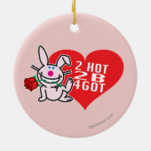 2 heiße 2 B 4Got Keramikornament (Hinten)