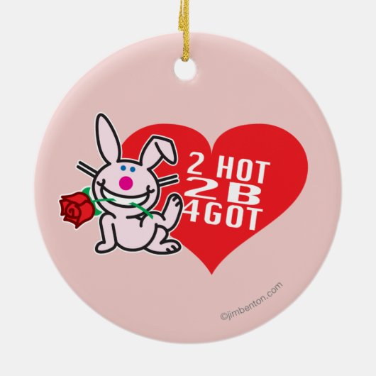 2 heiße 2 B 4Got Keramikornament (Hinten)