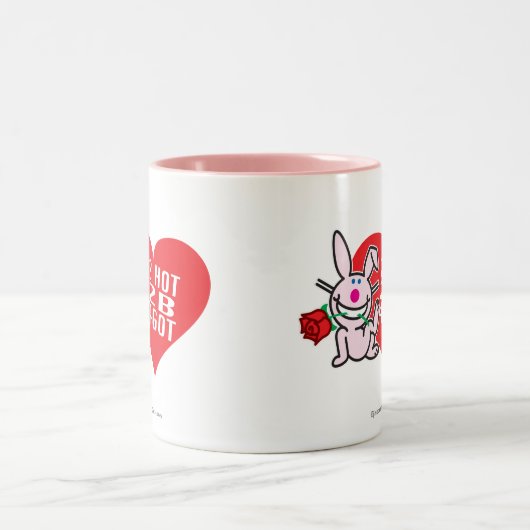 2 heiße 2 B 4Got Zweifarbige Tasse (Mittel)