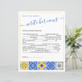 2 Helfen Sie der Braut, ihr Brautparty zu schreibe (Stehend Vorderseite)