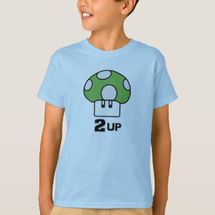 2 herauf Pilz Shirt