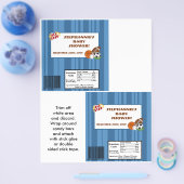 2 Hershey's Large Bar Wrapper All Star Blue Flyer (Einzeln)