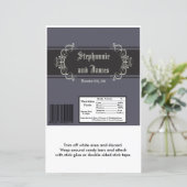 2 Hershey's Large Bar Wrapper Black Krawatte Affai (Stehend Vorderseite)