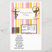 2 Hershey's Large Bar Wrapper Carnival Flyer (Vorne)