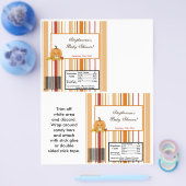 2 Hershey's Large Bar Wrapper Herbst Pumpkin Flyer (Einzeln)