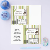 2 Hershey's Large Bar Wrapper Monkey Time Zoo Anim Flyer (Einzeln)