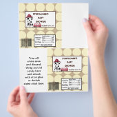 2 Hershey's Large Bar Wrapper Nojo Fire Motor Flyer (Hand)