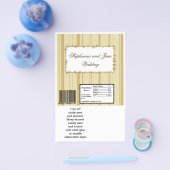 2 Hershey's Large Bar Wrapper Sandy Beach Flyer (Einzeln)