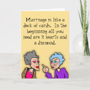 2 Herz und ein Diamant Karte