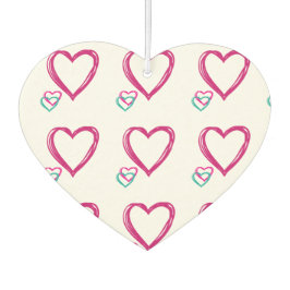 2 Herzen Autolufterfrischer