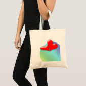 2 Hörnchen tanzen für Valentinstag Tote Tasche (Vorderseite (Produkt))
