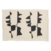 2 Housses de Taie d'Oreiller - Abstrait Dual Face Kissenbezug (Vorderseite-Links)