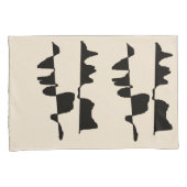 2 Housses de Taie d'Oreiller - Abstrait Dual Face Kissenbezug (Vorderseite-Rechts)