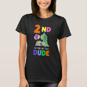 2. Ich bin der Geburtstag Typ 2. Geburtstag des Ju T-Shirt