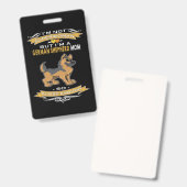 2 Ich bin keine Superfrau, aber ich bin eine Mama  Ausweis (Vorder- & Rückseite)