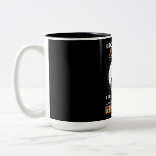 2 Ich brauche keine Therapie, nur um mein Germa zu Zweifarbige Tasse