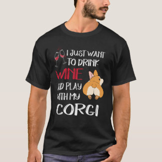 2 Ich will einfach nur Wein trinken T-Shirt