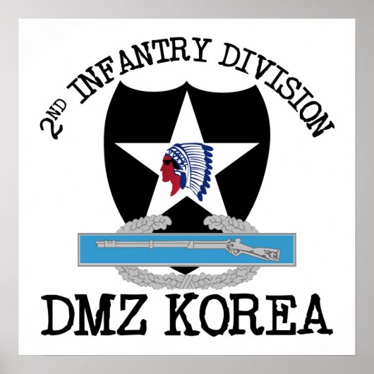 2. ID Korea DMZ Vet mit CIB Poster (Vorne)