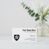 2. Identifikations-Klasse ein Flecken Visitenkarte (Stehend Vorderseite)