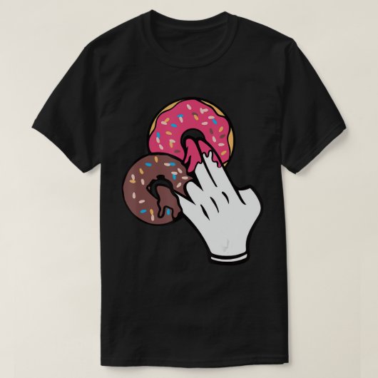 2 Im rosa 1 im stinkenden Shirt Funny Dirty Hum (Design vorne)