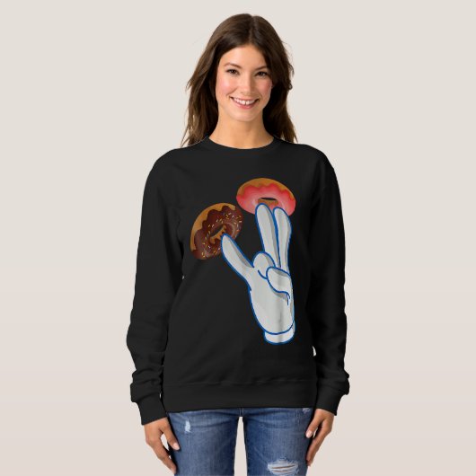 2 Im rosa 1 im stinkenden sonnigen erwachsenen Hum Sweatshirt (Vorne ganz)