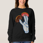 2 Im rosa 1 im stinkenden sonnigen erwachsenen Hum Sweatshirt (Vorderseite)