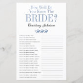 2 in 1 Brautparty Games (Rückseite)