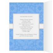 2-in-1-Hochzeitstisch-Tischtafeln und -karten (Innen (Links))