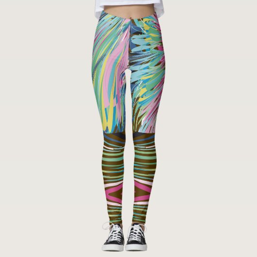 2 IN 1 LEGGINGS (Vorderseite)