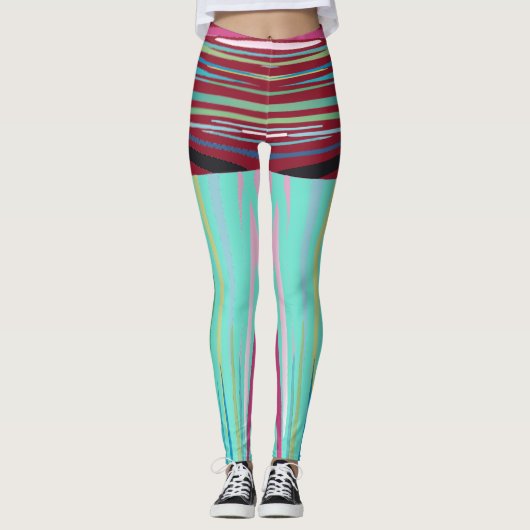 2 IN 1 LEGGINGS (Vorderseite)