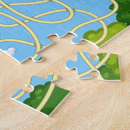 2 in 1, niedliches, farbiges Honigbienen und Biene Puzzle (Seite)