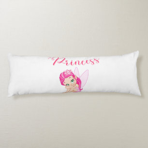 2 in 1 rosa Princess Fairy Body Kissen