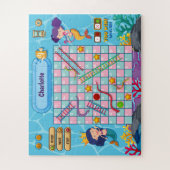 2 in 1, Schlangenleitern für Meerjungfrauen, Puzzle (Vertikal)