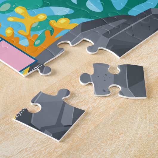 2 in 1, Schlangenleitern für Meerjungfrauen, Puzzle (Seite)