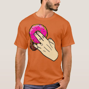 2 IN DER PINKE UND EINE IN DER STINKE DOUGHNUT T-Shirt