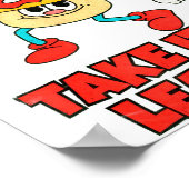 2 Inches Naughty Exchange Gag Gift Edgy Gen Z Meme Poster (Ecke)