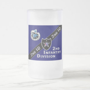 2. Infanterie-Abteilung Gift Mattierte Tasse